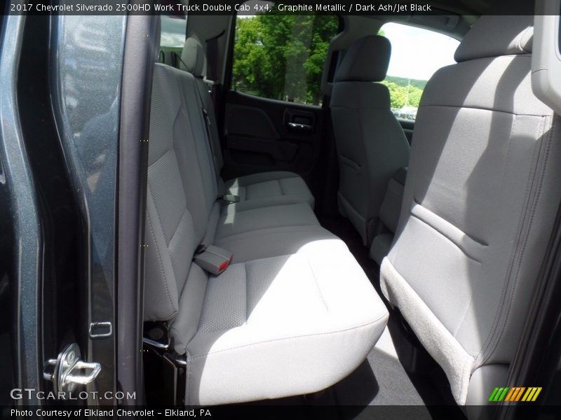 Graphite Metallic / Dark Ash/Jet Black 2017 Chevrolet Silverado 2500HD Work Truck Double Cab 4x4