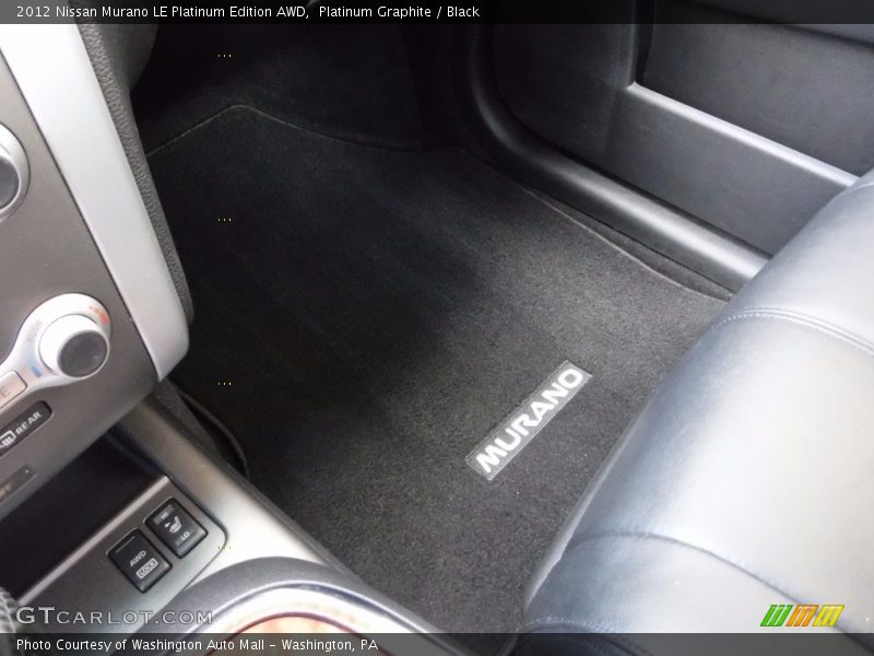 Platinum Graphite / Black 2012 Nissan Murano LE Platinum Edition AWD