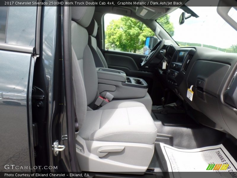Graphite Metallic / Dark Ash/Jet Black 2017 Chevrolet Silverado 2500HD Work Truck Double Cab 4x4