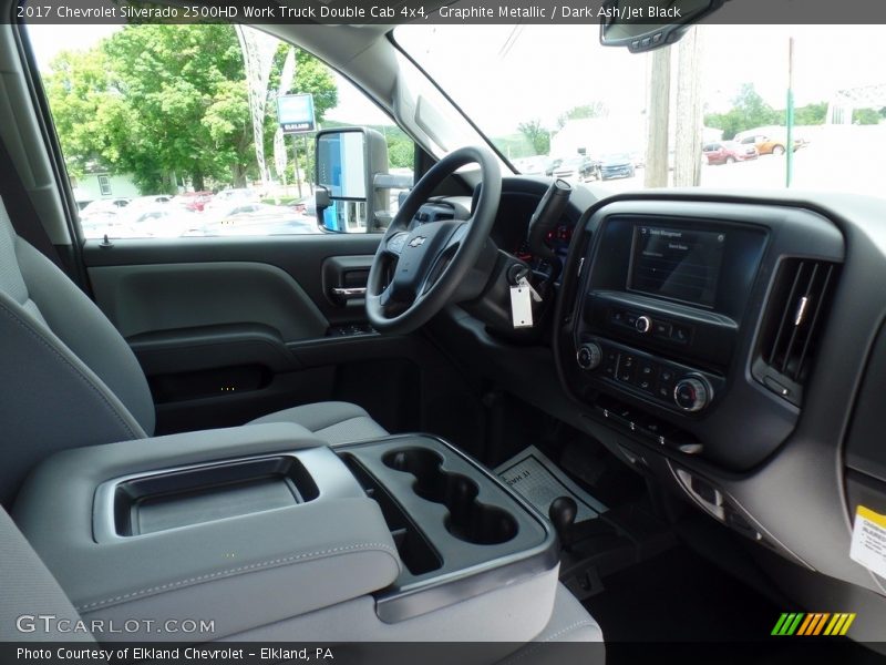 Graphite Metallic / Dark Ash/Jet Black 2017 Chevrolet Silverado 2500HD Work Truck Double Cab 4x4