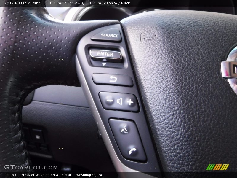 Platinum Graphite / Black 2012 Nissan Murano LE Platinum Edition AWD