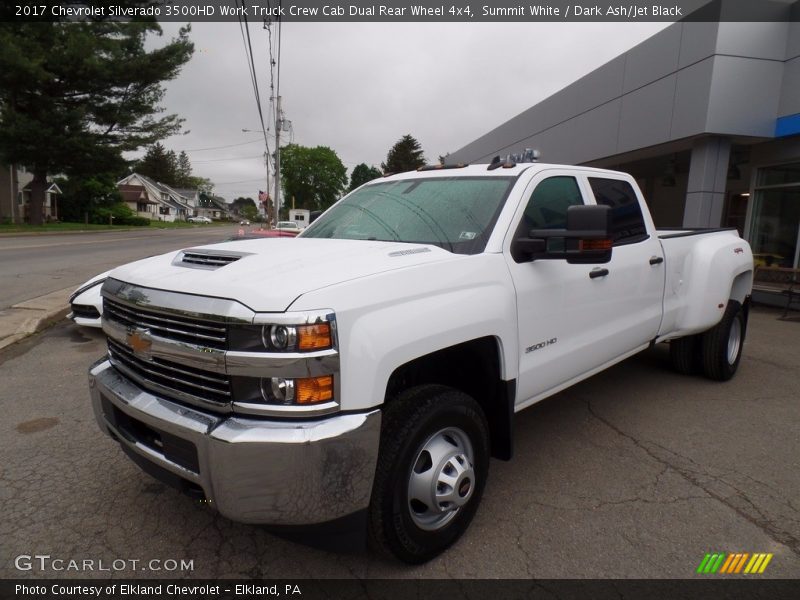 Summit White / Dark Ash/Jet Black 2017 Chevrolet Silverado 3500HD Work Truck Crew Cab Dual Rear Wheel 4x4