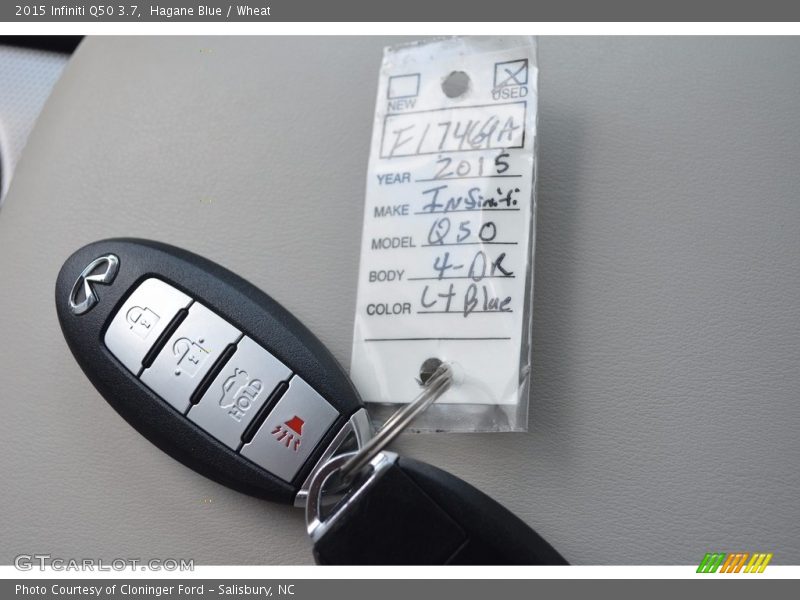 Hagane Blue / Wheat 2015 Infiniti Q50 3.7