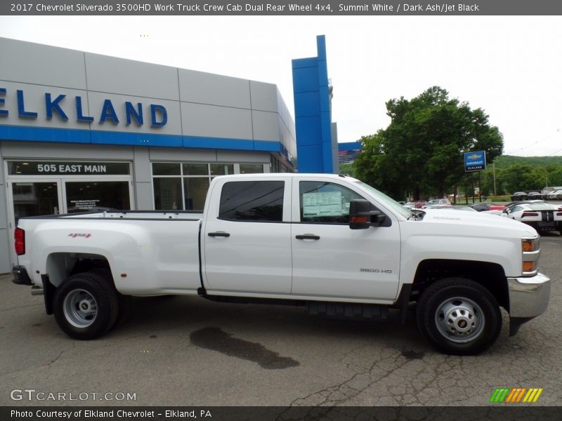 Summit White / Dark Ash/Jet Black 2017 Chevrolet Silverado 3500HD Work Truck Crew Cab Dual Rear Wheel 4x4