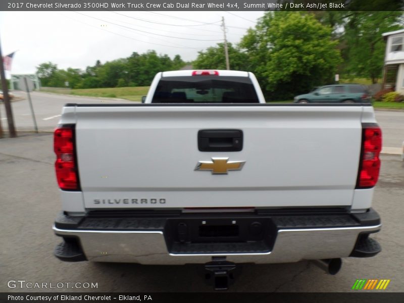 Summit White / Dark Ash/Jet Black 2017 Chevrolet Silverado 3500HD Work Truck Crew Cab Dual Rear Wheel 4x4