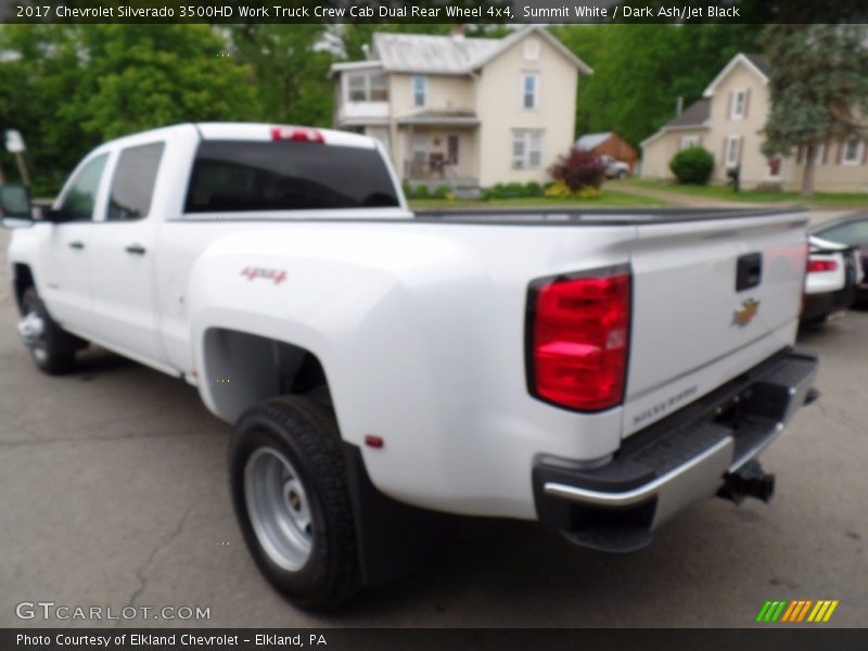 Summit White / Dark Ash/Jet Black 2017 Chevrolet Silverado 3500HD Work Truck Crew Cab Dual Rear Wheel 4x4