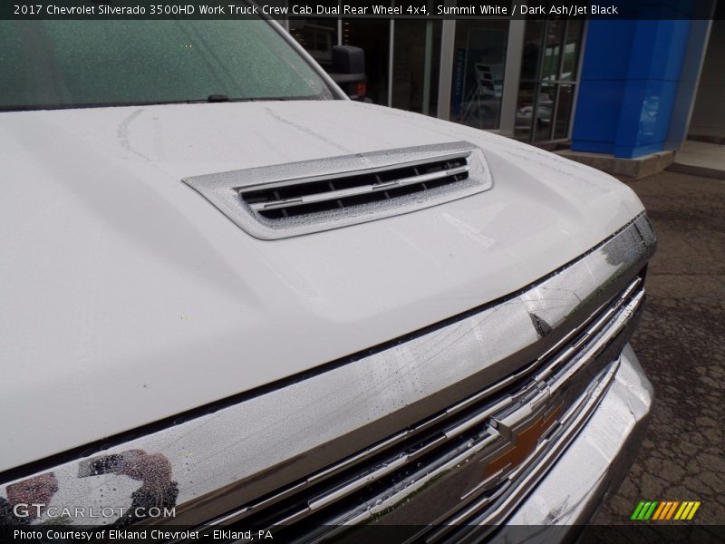 Summit White / Dark Ash/Jet Black 2017 Chevrolet Silverado 3500HD Work Truck Crew Cab Dual Rear Wheel 4x4