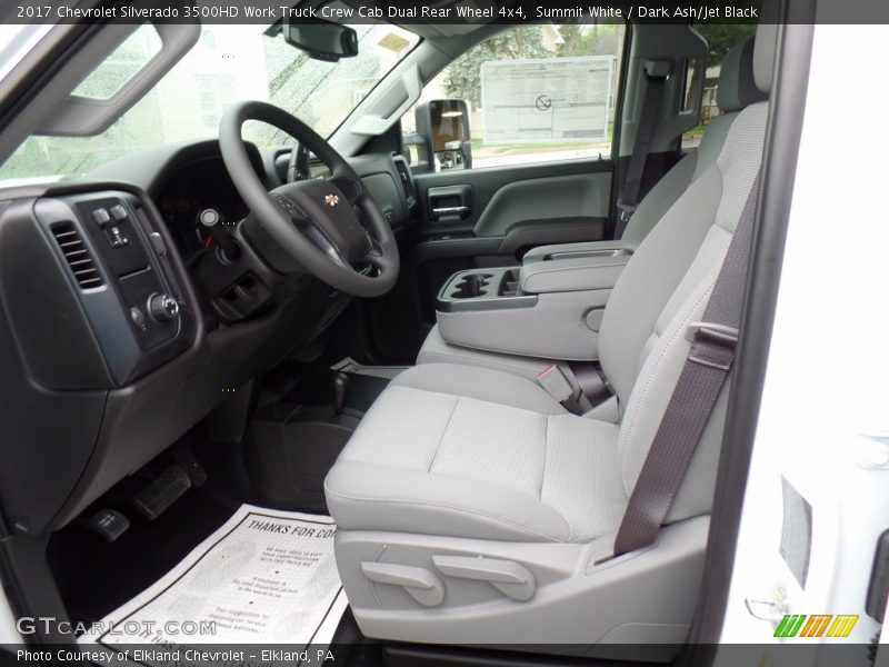 Summit White / Dark Ash/Jet Black 2017 Chevrolet Silverado 3500HD Work Truck Crew Cab Dual Rear Wheel 4x4