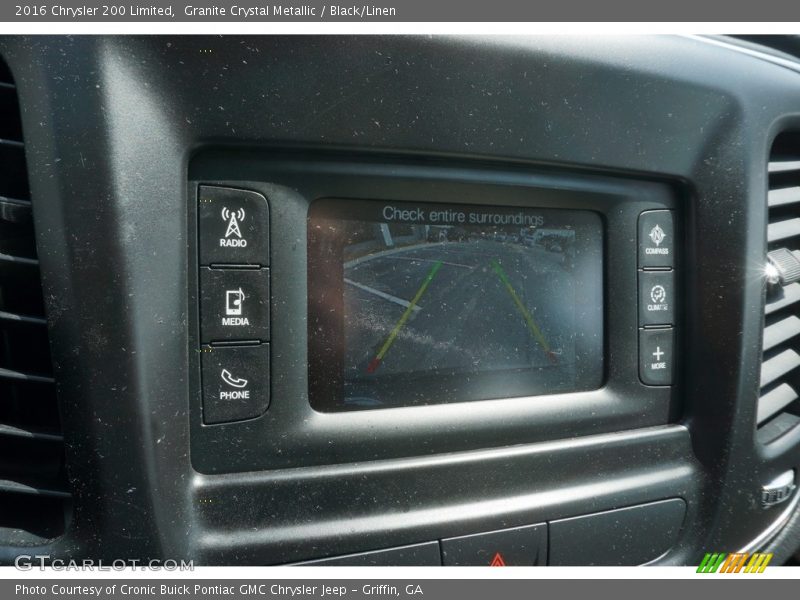 Granite Crystal Metallic / Black/Linen 2016 Chrysler 200 Limited