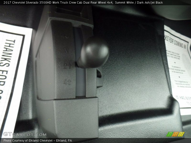 Summit White / Dark Ash/Jet Black 2017 Chevrolet Silverado 3500HD Work Truck Crew Cab Dual Rear Wheel 4x4