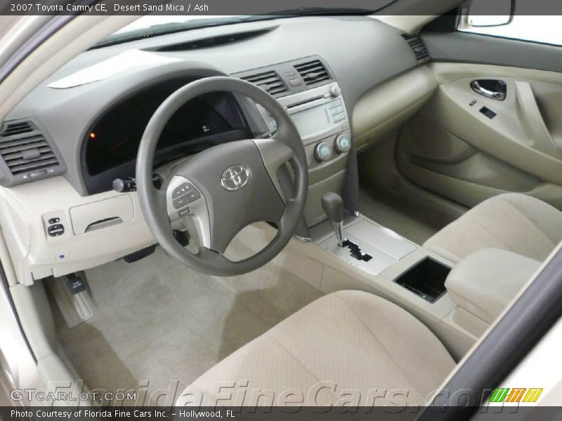 Desert Sand Mica / Ash 2007 Toyota Camry CE