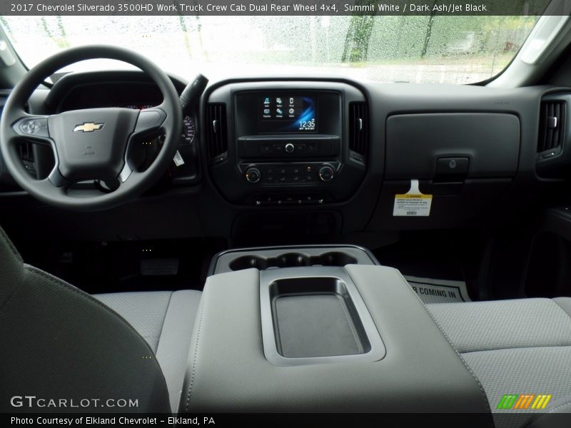 Summit White / Dark Ash/Jet Black 2017 Chevrolet Silverado 3500HD Work Truck Crew Cab Dual Rear Wheel 4x4
