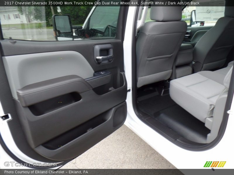 Summit White / Dark Ash/Jet Black 2017 Chevrolet Silverado 3500HD Work Truck Crew Cab Dual Rear Wheel 4x4