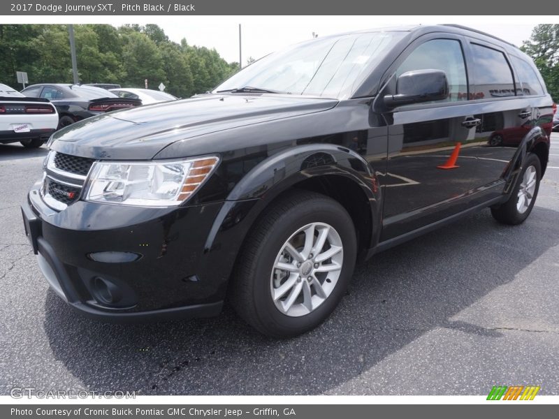 Pitch Black / Black 2017 Dodge Journey SXT
