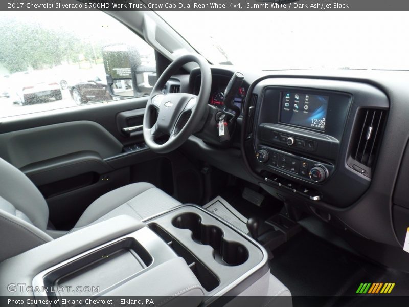 Summit White / Dark Ash/Jet Black 2017 Chevrolet Silverado 3500HD Work Truck Crew Cab Dual Rear Wheel 4x4