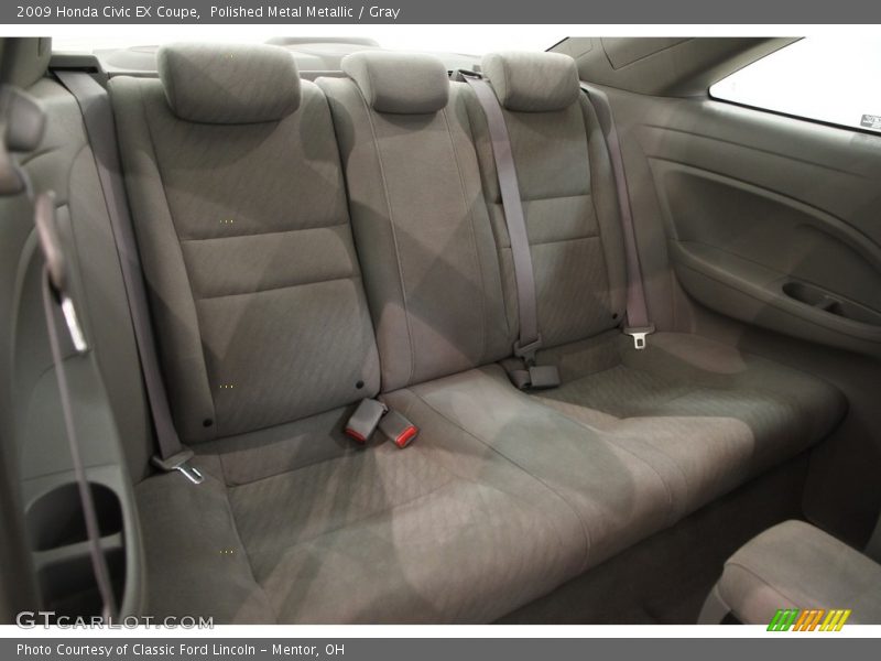 Polished Metal Metallic / Gray 2009 Honda Civic EX Coupe