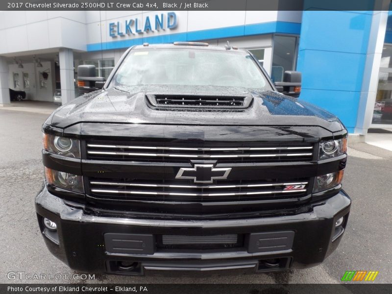 Black / Jet Black 2017 Chevrolet Silverado 2500HD LT Crew Cab 4x4