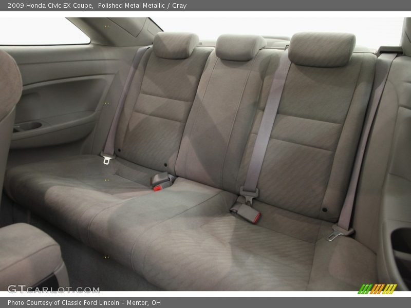 Polished Metal Metallic / Gray 2009 Honda Civic EX Coupe