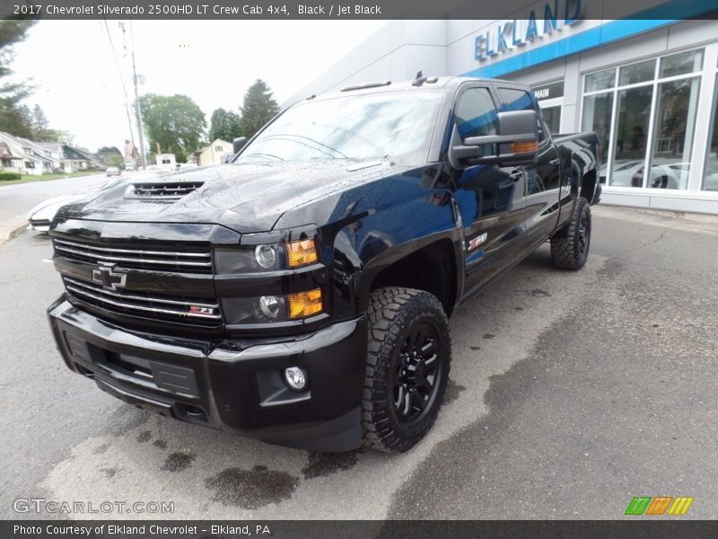 Black / Jet Black 2017 Chevrolet Silverado 2500HD LT Crew Cab 4x4