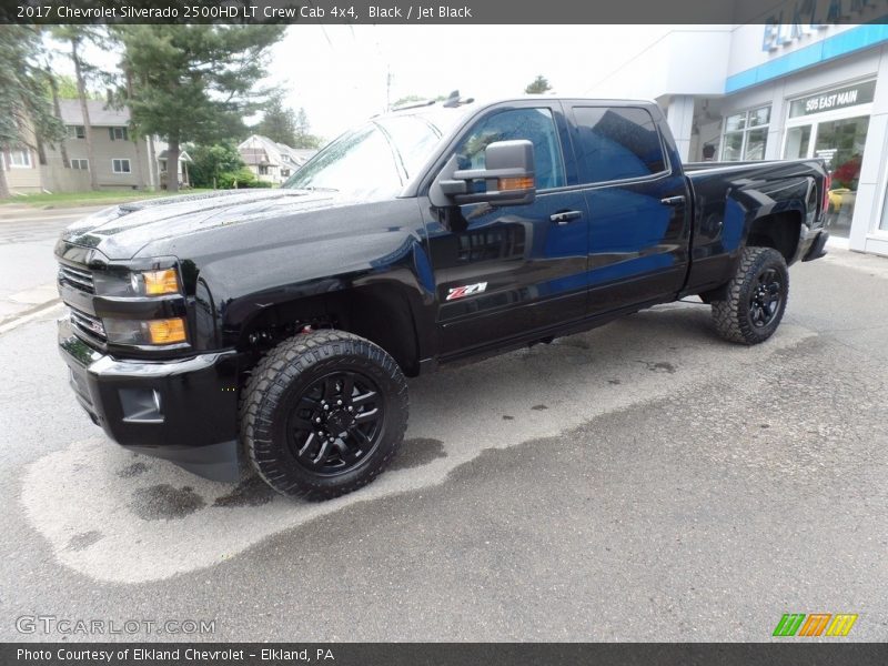 Black / Jet Black 2017 Chevrolet Silverado 2500HD LT Crew Cab 4x4