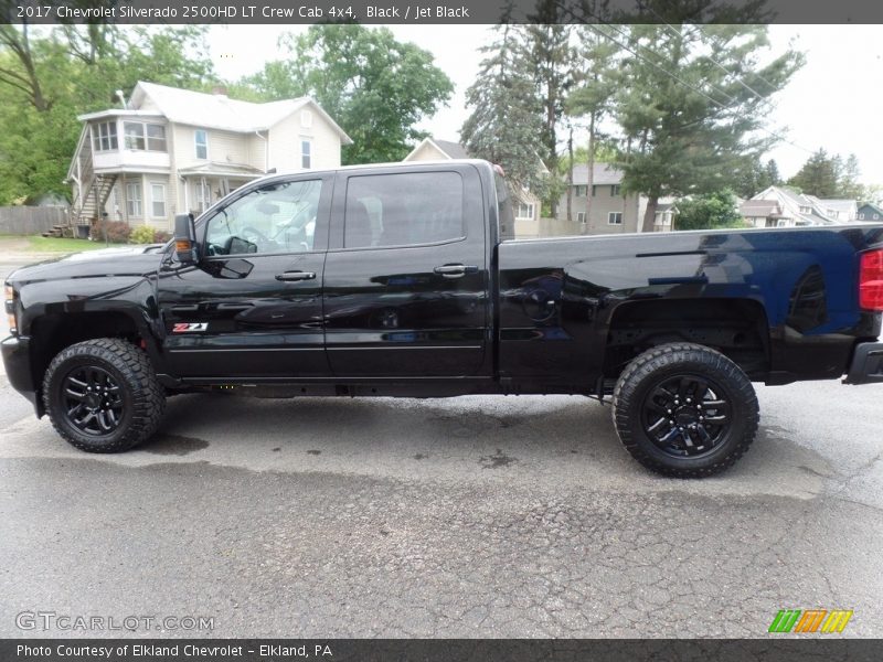 Black / Jet Black 2017 Chevrolet Silverado 2500HD LT Crew Cab 4x4