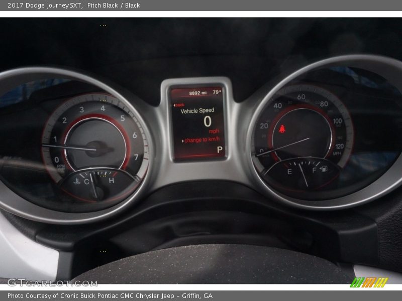 Pitch Black / Black 2017 Dodge Journey SXT