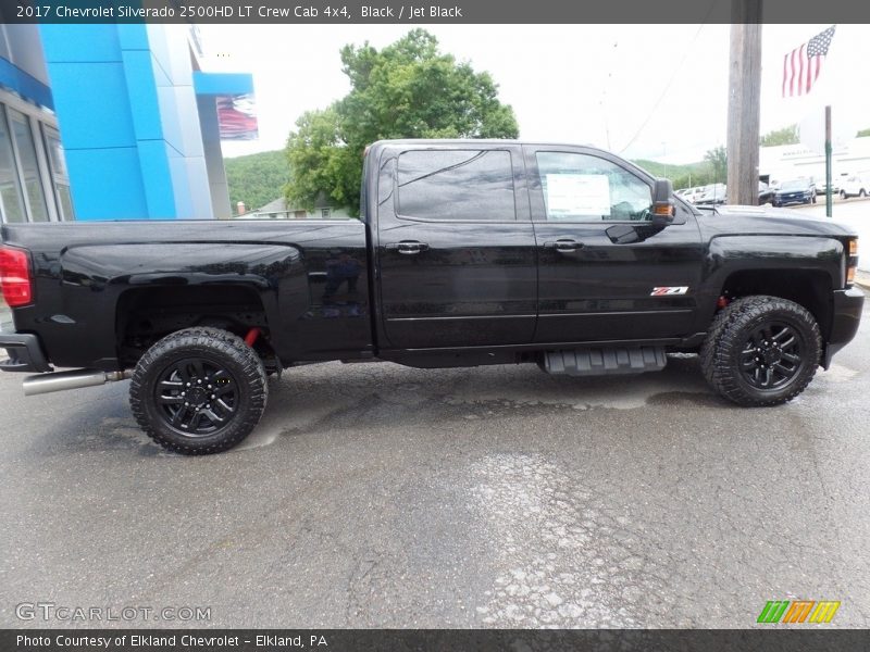 Black / Jet Black 2017 Chevrolet Silverado 2500HD LT Crew Cab 4x4