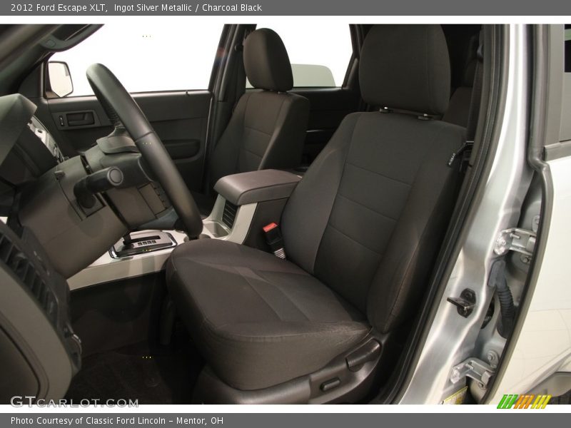 Ingot Silver Metallic / Charcoal Black 2012 Ford Escape XLT