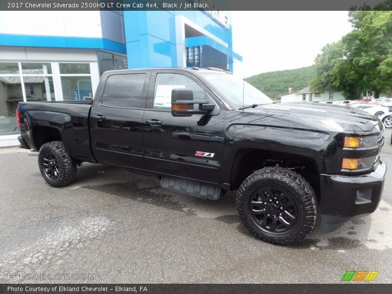 Black / Jet Black 2017 Chevrolet Silverado 2500HD LT Crew Cab 4x4