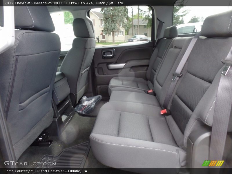 Rear Seat of 2017 Silverado 2500HD LT Crew Cab 4x4