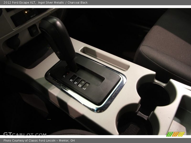 Ingot Silver Metallic / Charcoal Black 2012 Ford Escape XLT