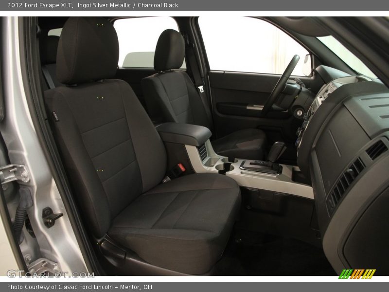 Ingot Silver Metallic / Charcoal Black 2012 Ford Escape XLT