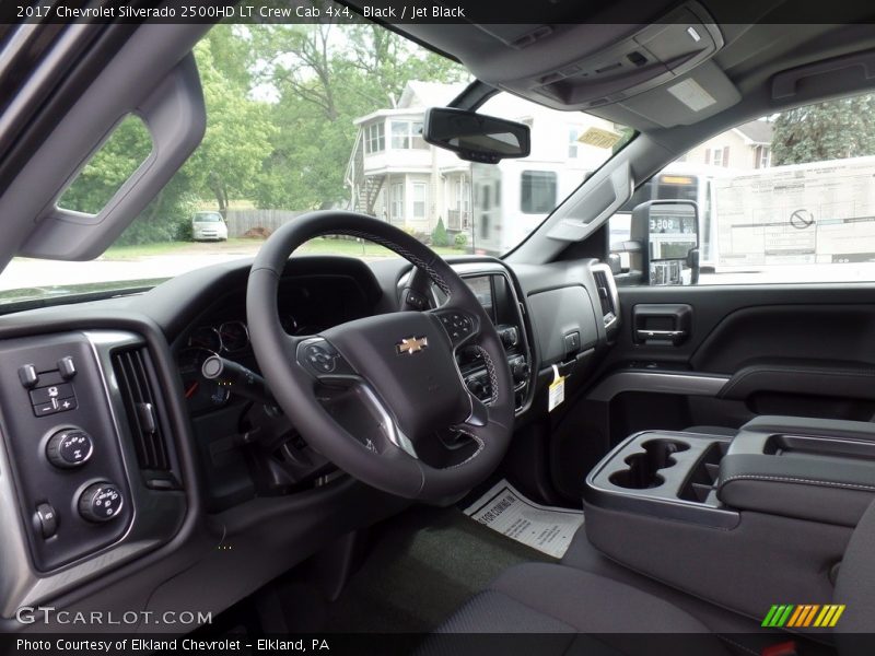 Black / Jet Black 2017 Chevrolet Silverado 2500HD LT Crew Cab 4x4