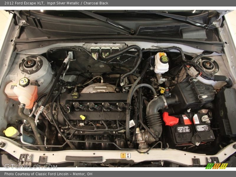 Ingot Silver Metallic / Charcoal Black 2012 Ford Escape XLT