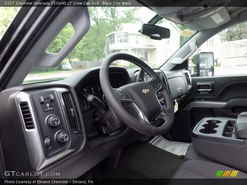 Black / Jet Black 2017 Chevrolet Silverado 2500HD LT Crew Cab 4x4