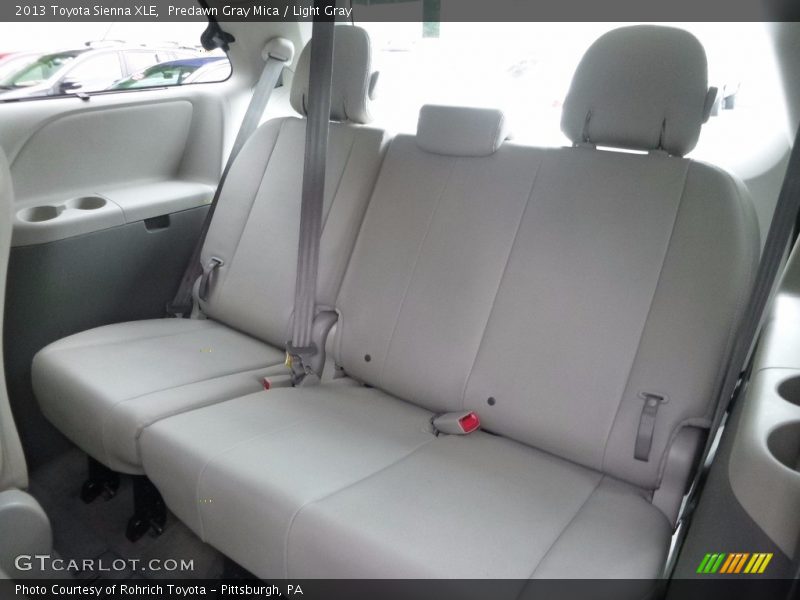 Predawn Gray Mica / Light Gray 2013 Toyota Sienna XLE