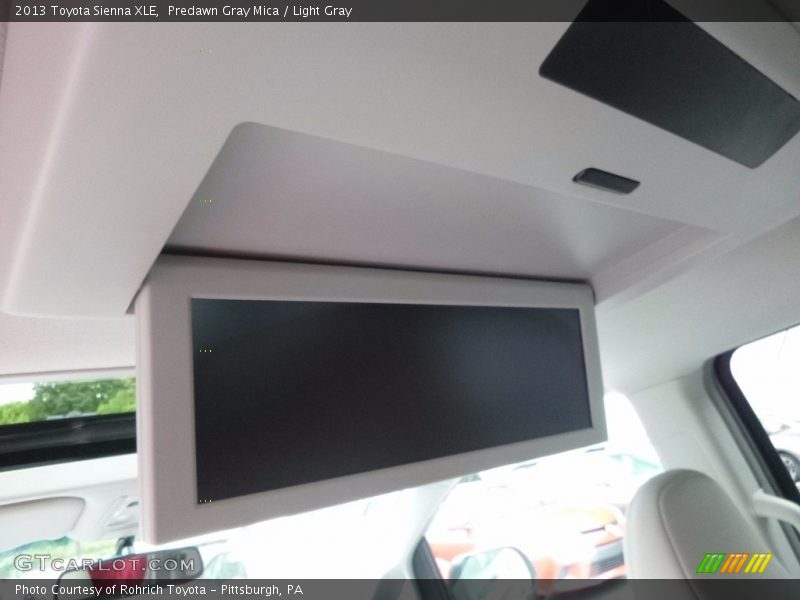 Predawn Gray Mica / Light Gray 2013 Toyota Sienna XLE