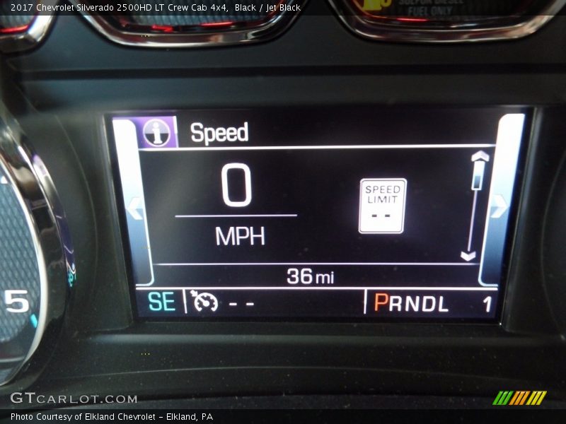 Black / Jet Black 2017 Chevrolet Silverado 2500HD LT Crew Cab 4x4