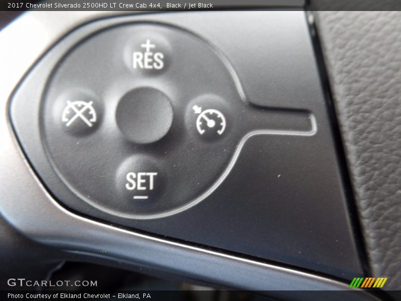 Controls of 2017 Silverado 2500HD LT Crew Cab 4x4