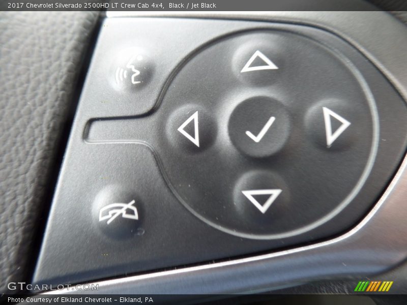 Controls of 2017 Silverado 2500HD LT Crew Cab 4x4
