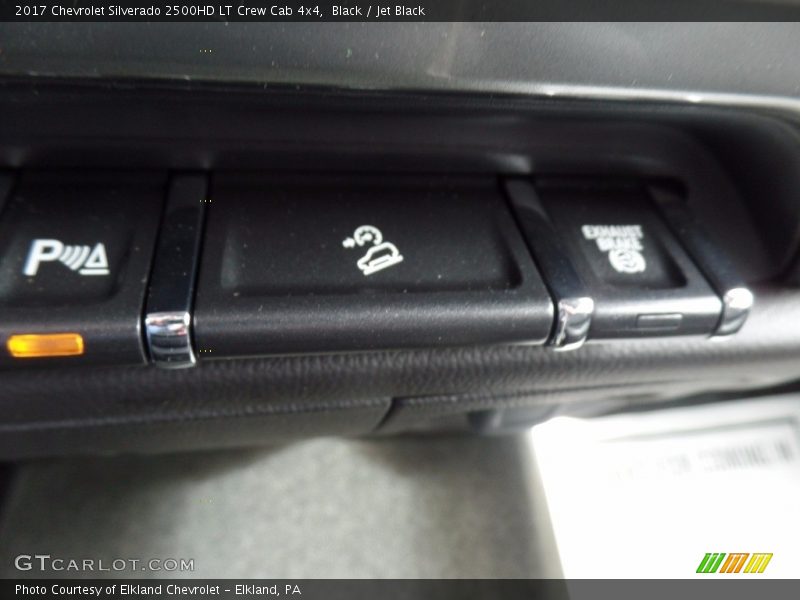 Black / Jet Black 2017 Chevrolet Silverado 2500HD LT Crew Cab 4x4