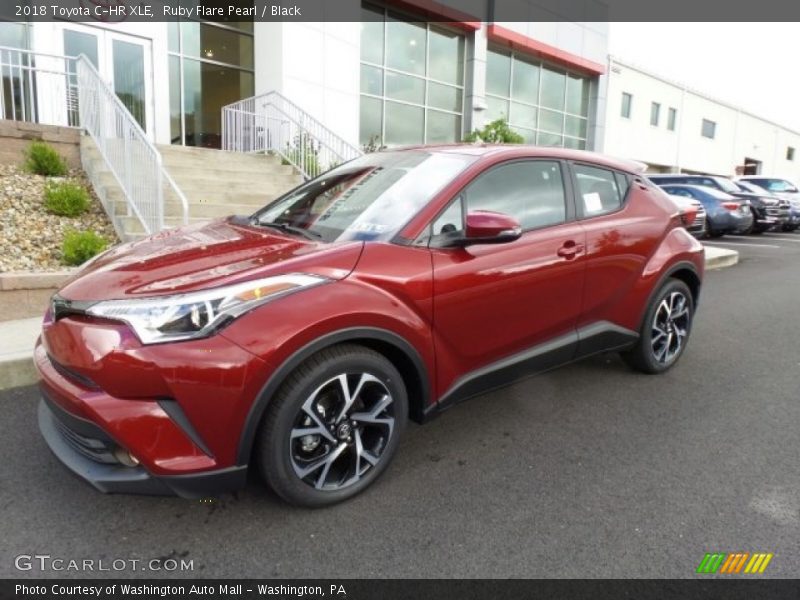 Ruby Flare Pearl / Black 2018 Toyota C-HR XLE