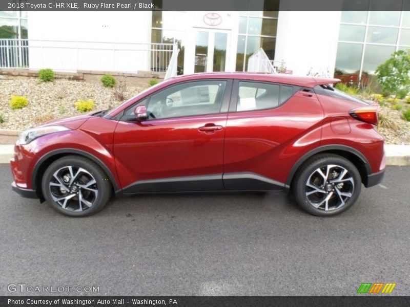  2018 C-HR XLE Ruby Flare Pearl