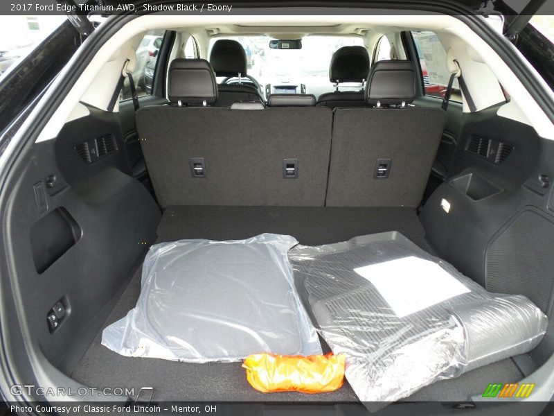 Shadow Black / Ebony 2017 Ford Edge Titanium AWD