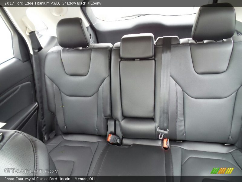 Shadow Black / Ebony 2017 Ford Edge Titanium AWD