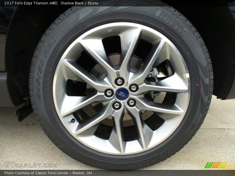 Shadow Black / Ebony 2017 Ford Edge Titanium AWD