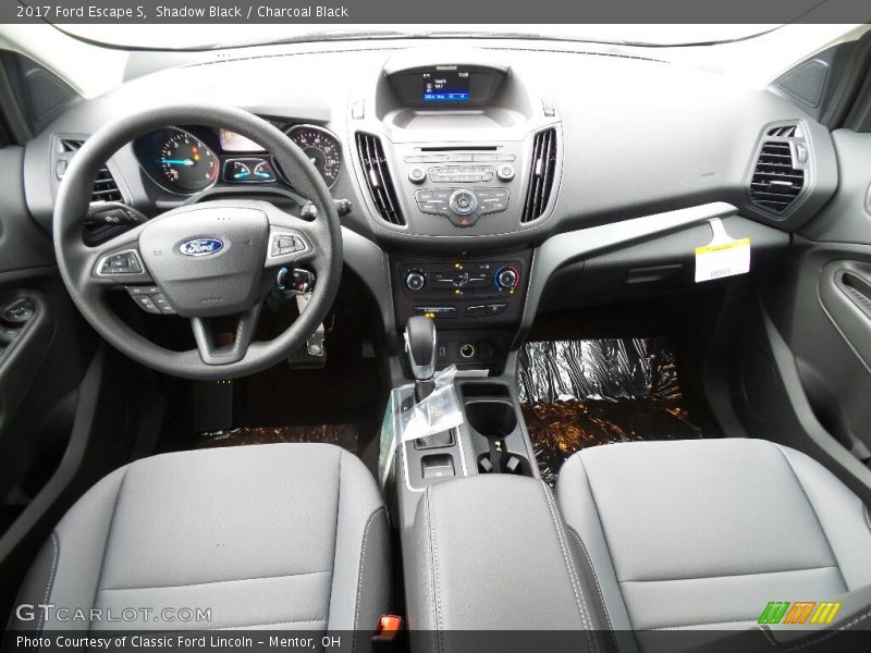 Shadow Black / Charcoal Black 2017 Ford Escape S