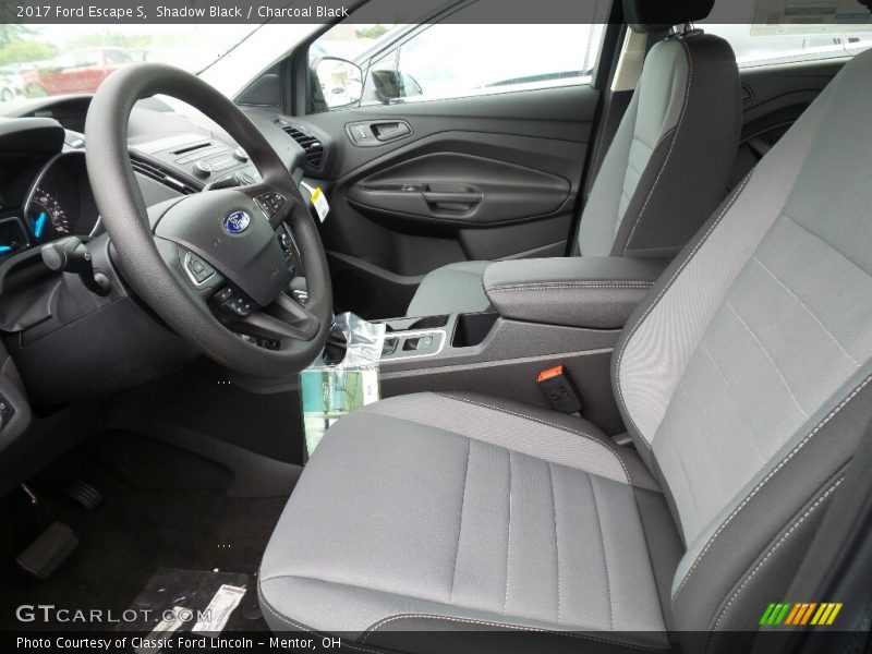 Shadow Black / Charcoal Black 2017 Ford Escape S