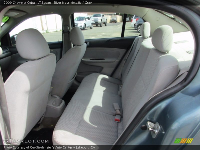 Silver Moss Metallic / Gray 2009 Chevrolet Cobalt LT Sedan