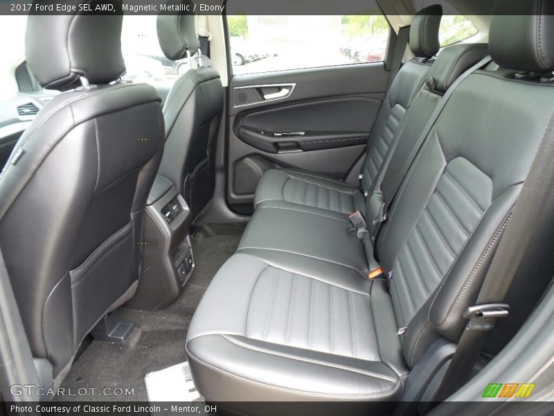 Magnetic Metallic / Ebony 2017 Ford Edge SEL AWD